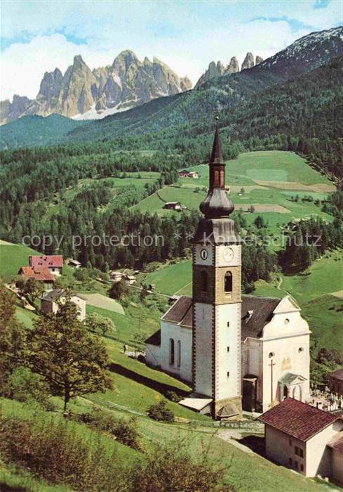 74003568 Val di Funes Dolomiti IT San Pietro Panorama