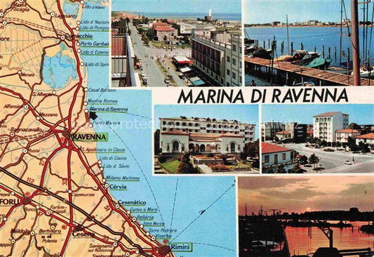 74003570 MARINA DI RAVENNA Emilia-Romagna IT Hafenpartien Ortsansichten