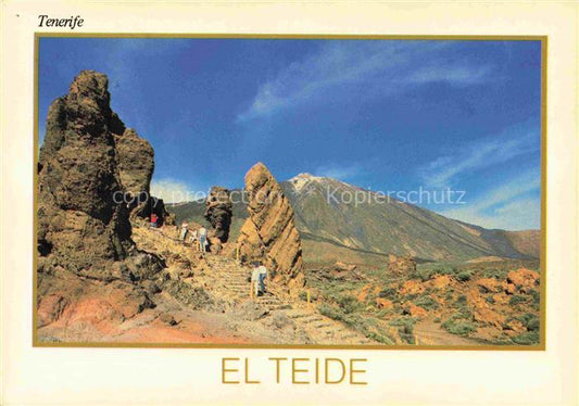 74003591 El Teide Tenerife Islas Canarias Spanien ES y Roque Cinchado