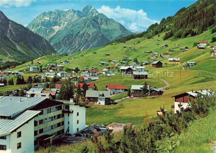 74003596 Hirschegg Kleinwalsertal Vorarlberg AT mit Widderstein