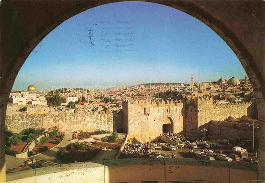 74003736 Jerusalem Yerushalayim Israel Damascus Gate