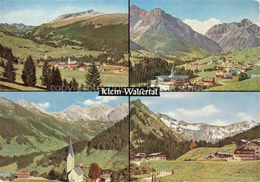 74003761 Riezlern Kleinwalsertal Vorarlberg Hirschegg Mittelberg und Baad