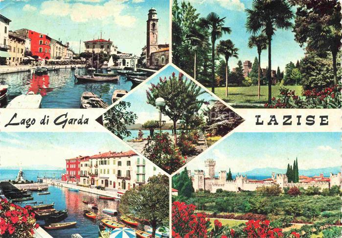 74003904 Lazise Lago di Garda IT Partial views Harbour Parks