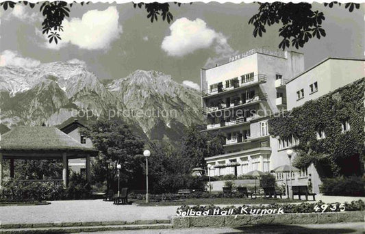 74003925 Bad Hall Solbad Hall Oberoesterreich AT Kurpark Kurhotel Alpen