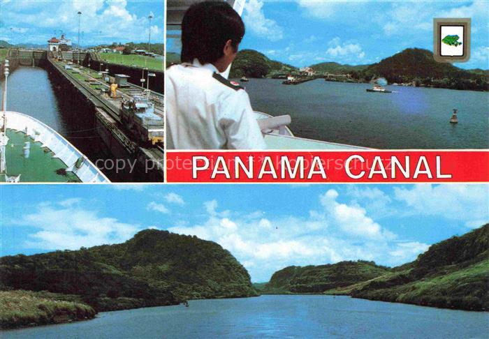 74004372 Panama Canal Panama Crossing the Panama Canal