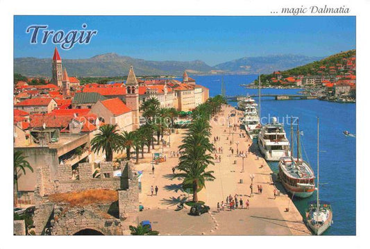 74004605 Trogir Trau Croatia Panorama