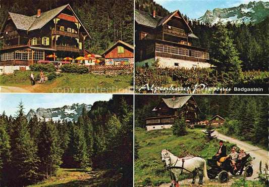 74004617 Prossau Bad Gastein Pinzgau-Pongau AT Alpenhaus Berggasthof Landschafts