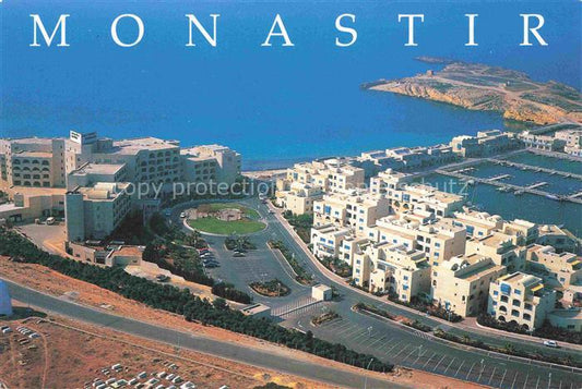 74004798 Monastir Tunisia La marina vue aérienne