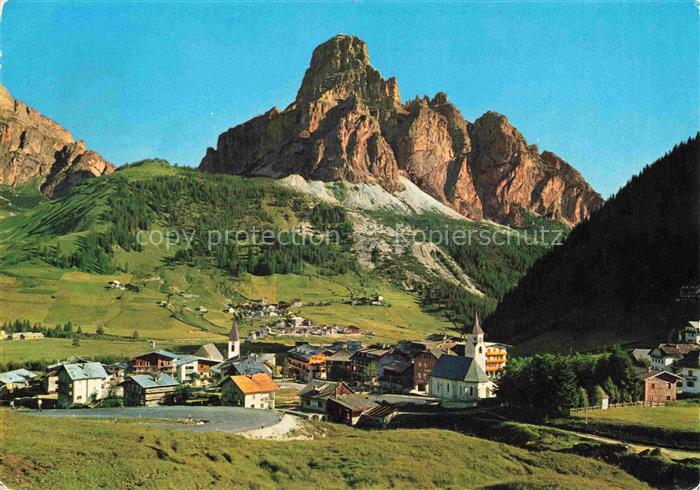 74004844 Corvara 1558m Pustertal South Tyrol IT Panorama Sass Songher