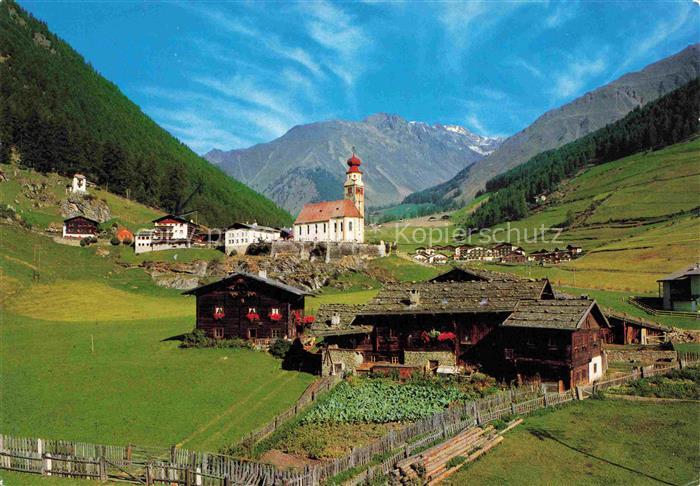 74004851 Schnals Bozen Suedtirol Wallfahrtskirche Unser Frau im Schnalstal