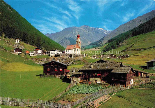 74004851 Schnals Bozen Suedtirol Wallfahrtskirche Unser Frau im Schnalstal