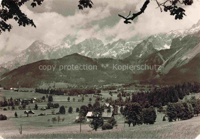 74004905 Ramsau Dachstein Steiermark AT Panorama Sommerfrische Dachsteingebirge