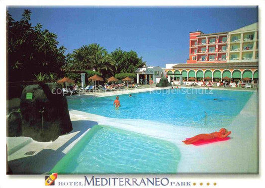 74004548 Roquetas de Mar ES Hôtel Mediterrano Park Piscine