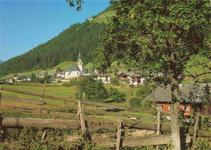 74004690 Oberau  Wildschoenau Tirol AT Panorama Kirche