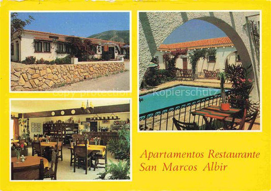 74004698 La Nucia Apartamentos Restaurante San Marcos Albir