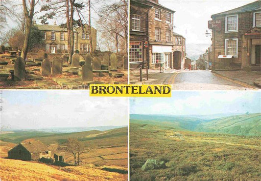 74004766 Yorkshire Coast Bronteland Haworth Parsonage Black Bull Top Withins Bro