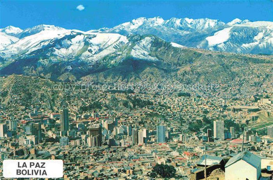 74005094 LA PAZ Bolivia Zona central Panorama