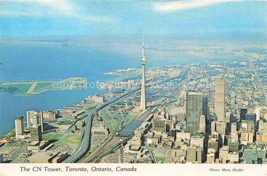 74005111 TORONTO Canada The CN Tower Fliegeraufnahme