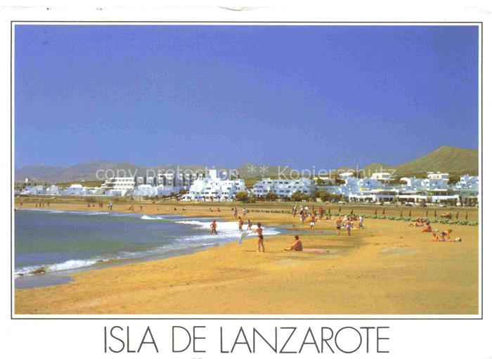 74005172 Lanzarote Kanarische Inseln ES Strandpartie