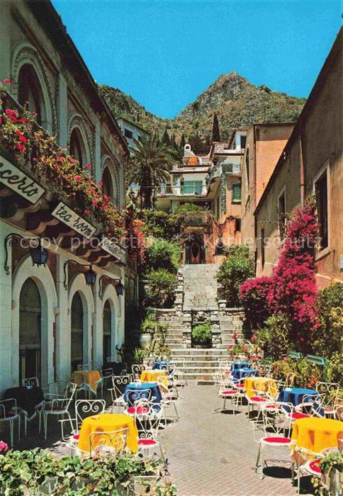 74005181 Taormina Sicilia IT Angolo caratteristico