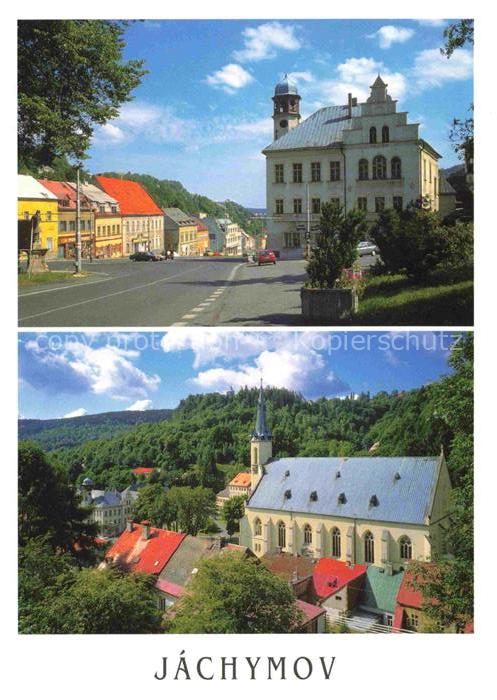 74005196 Jachymov Sankt Joachimsthal CZ Nameti republiky s renesancni radnici Ce