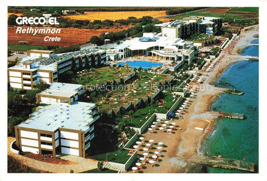 74005662 Rethymnon Rethimnon Crete Greece El Greco Hotels Fliegeraufnahme