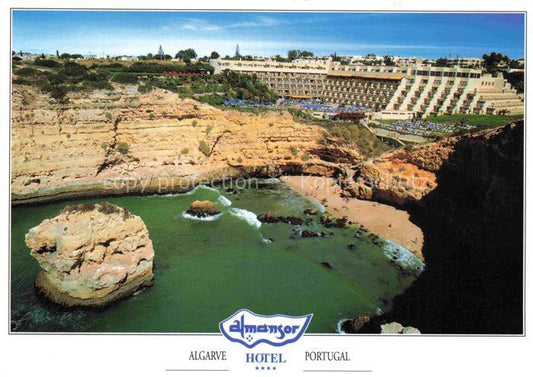 74005682 Carvoeiro Algarve PT Hotel Almansor Fliegeraufnahme