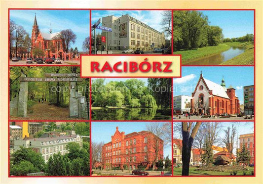 74005860 Raciborz Ratibor PL Kosciol Jana Chcrziciele Bulwary nadodrzanskie Mora