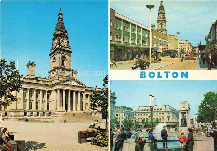 74005908 Bolton UK Town Hall Newport Street The Fountain