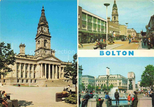 74005910 Bolton UK Town Hall Newport Street The Fountain