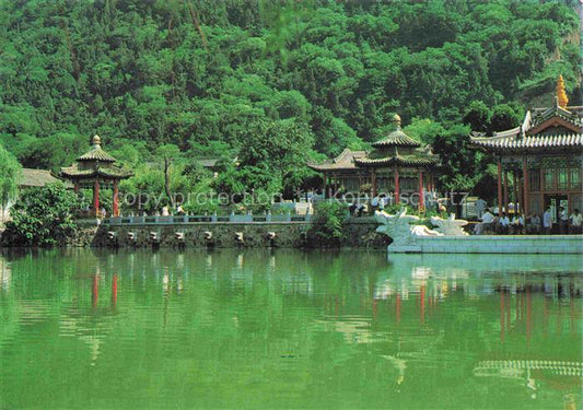 74005983 Xian Shaanxi China The Huaquing Hot Springs is at the foot of Lishan Hi