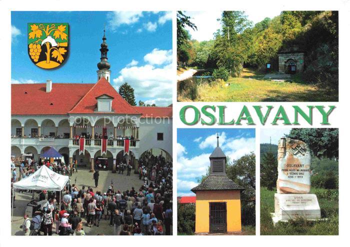 74006157 Oslavany Oslawan CZ Historicke slavnosti Dedicna stola tech pamatka zvo