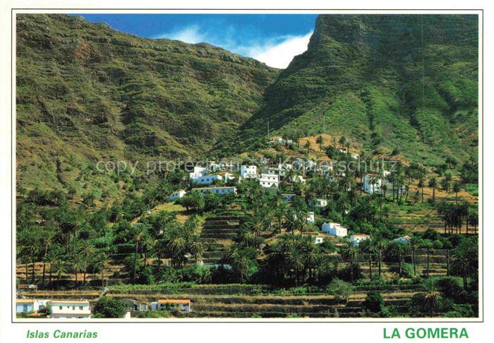 74006200 La Gomera Vue partielle sur les montagnes