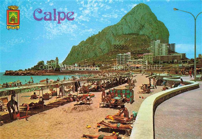 74006219 Calpe Calp Alicante ES beach promenade