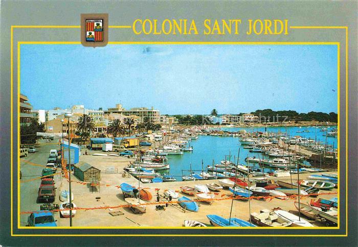 74006229 Colonia Sant Jordi Mallorca ES Panorama Hafen