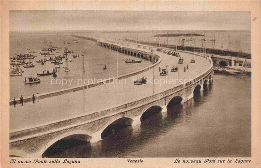 74008739 VENEZIA Venedig Venice Venise IT Il nuovo Ponte sulla Laguna