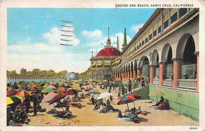 74008912 Santa Cruz California USA Casino and Beach