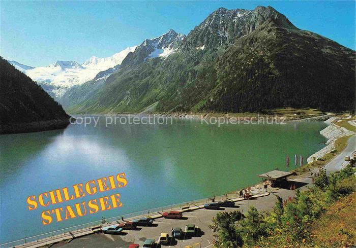 74009500 Schlegeis-Stausee Zillertal Tirol AT Panorama mit Breitstock Weisszint