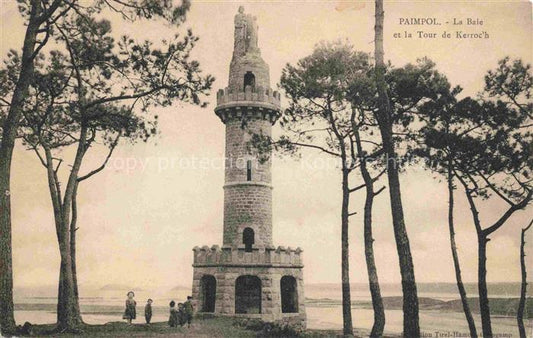 74011493 Leuchtturm Lighthouse Faro Phare-- Paimpol La Baie et la Tour de Kerroc