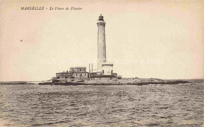 74011501 Leuchtturm Lighthouse Faro Phare-- Marseille Le Phare de Planier