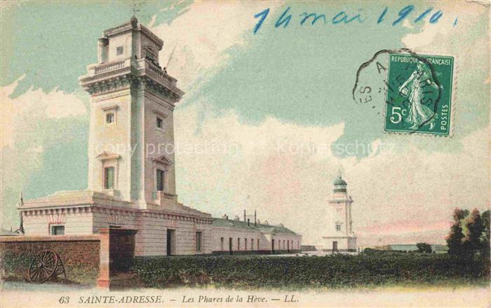 74011504 Leuchtturm Lighthouse Faro Phare-- Sainte Adresse