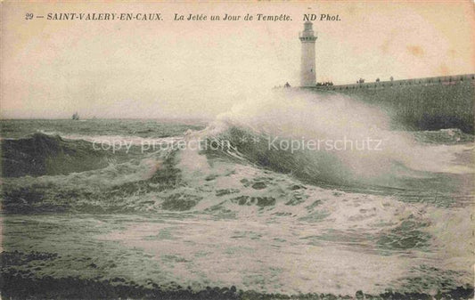 74011505 Leuchtturm Lighthouse Faro Phare-- Saint Valery en Caux