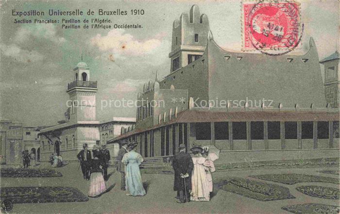 74011508 Exposition Universelle Bruxelles 1910 Section Francaise Pavillon de l A