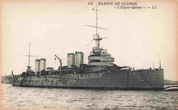 74011516 Marine  Warships Guerre L Edgar Quinet