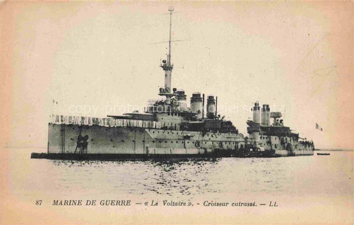 74011518 Marine  Warships Guerre Le Voltaire