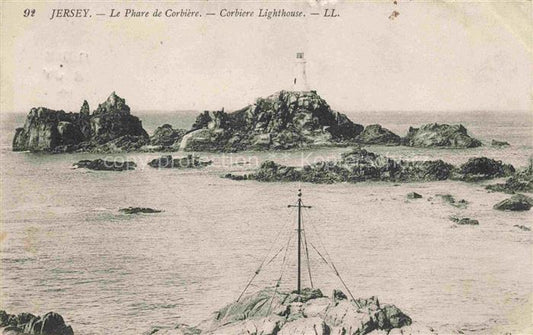 74011523 Leuchtturm Lighthouse Faro Phare-- Jersey Le Phare de Corbiere