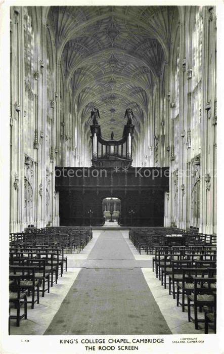 74011605 Orgel Kirchenorgel Organ Orgue Kings College Chapel Cambridge The Rood