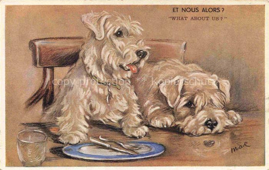 74011685 Verlag Valentines Nr. 4130 Et Nous Alors Hunde