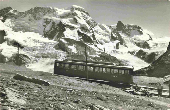 74011711 Zahnradbahn Standseilbahn Furniculaire Rack Railway-- Gornergratbahn Br