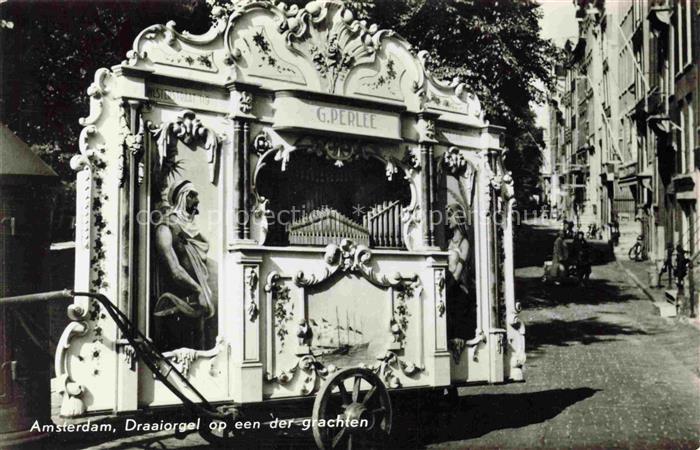 74011714 Drehorgel Barrel Organ-- Amsterdam